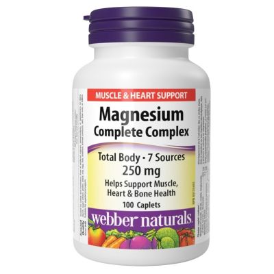 Webber Naturals Magnesium Complete Complex x 100 Caplets